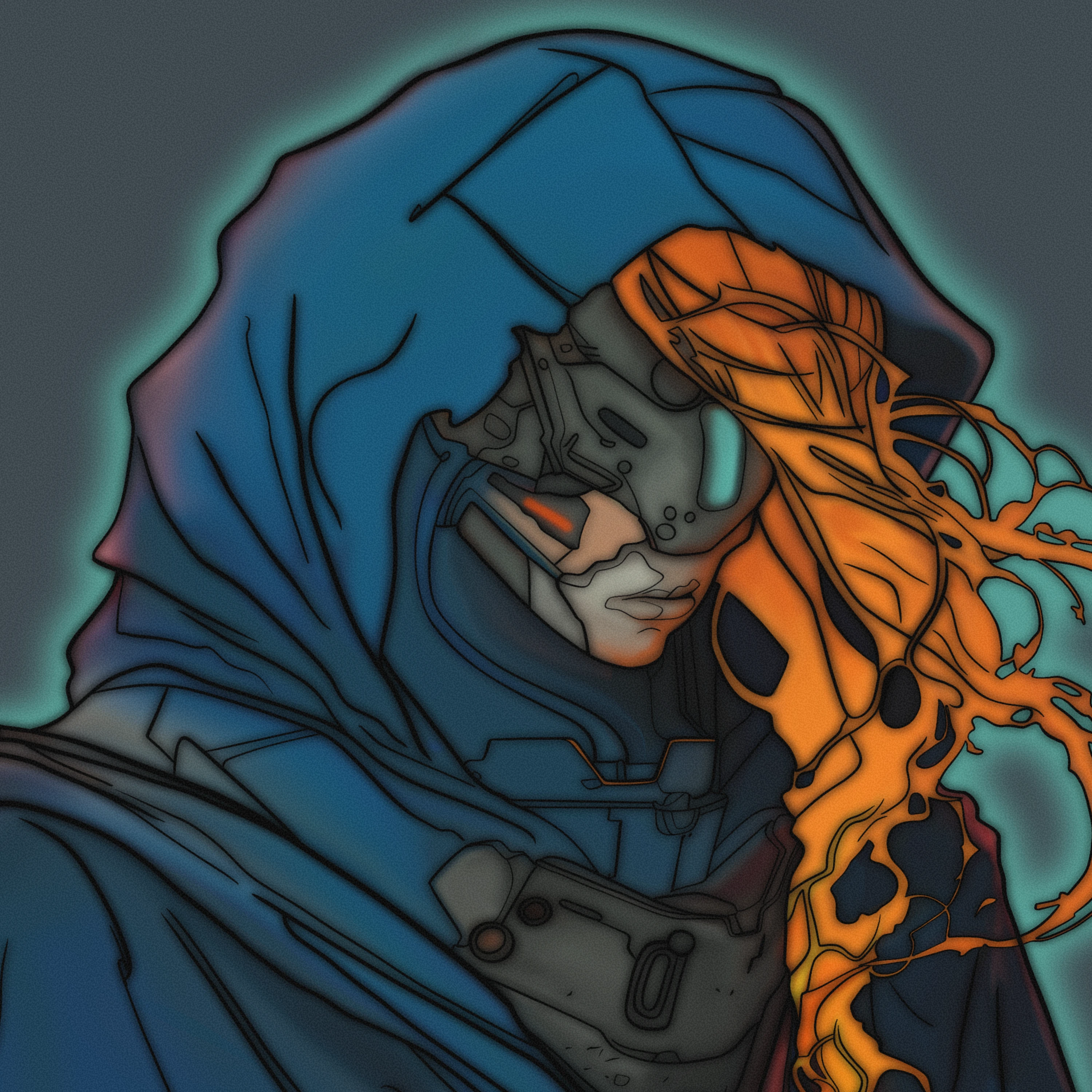 Cloak 002 Flame Draco